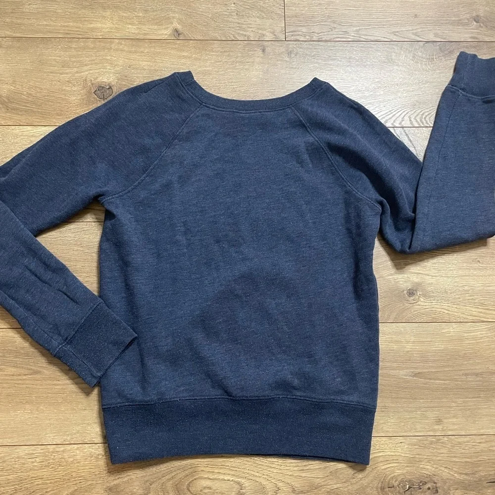 Abercrombie & Fitch Dark Blue Crew Neck Sweater